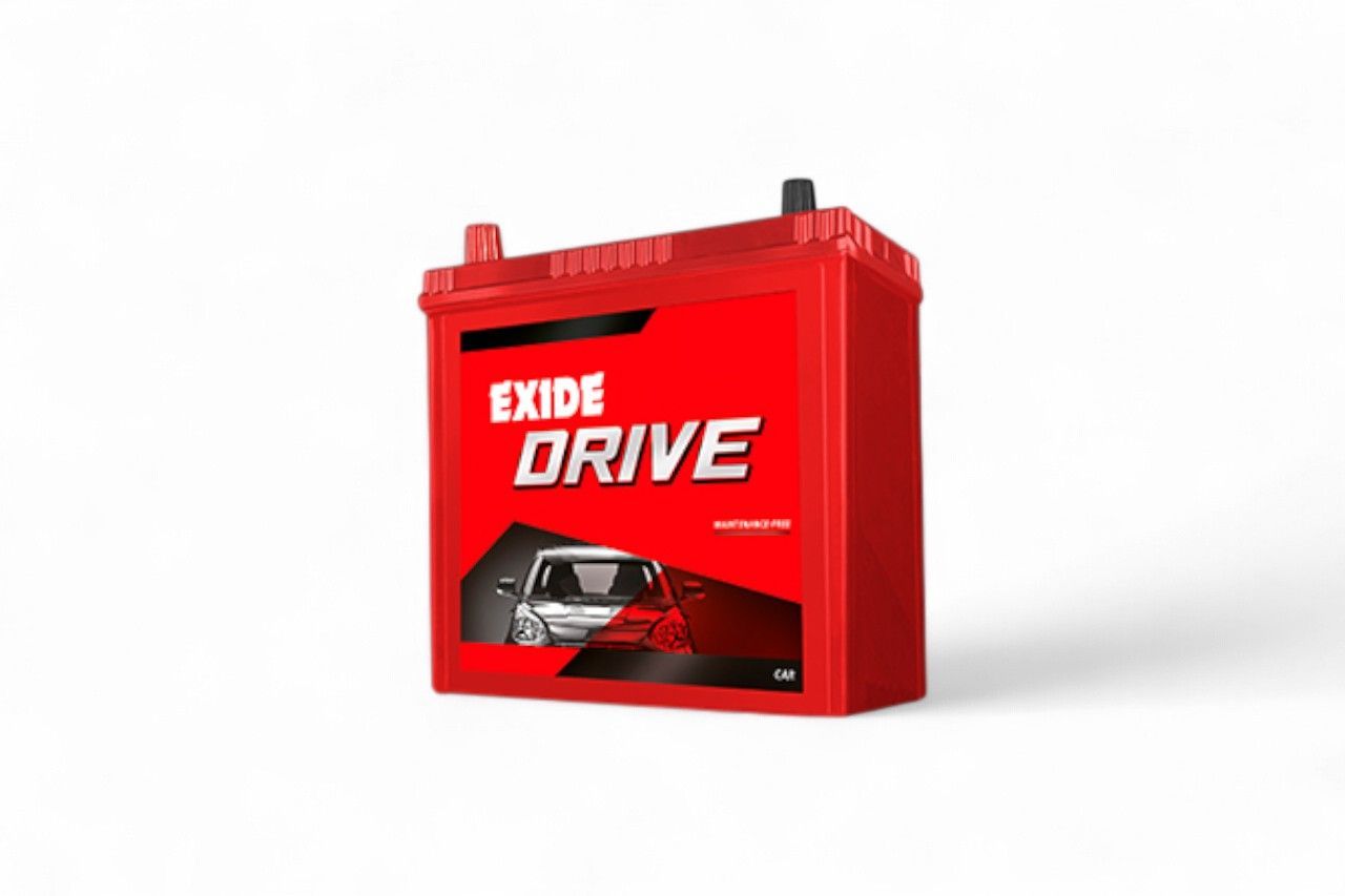 Exide Battery - 88 Ah 36 Months (18 M Free + 18 M Pro-rata) FEG0-DRIVE88R