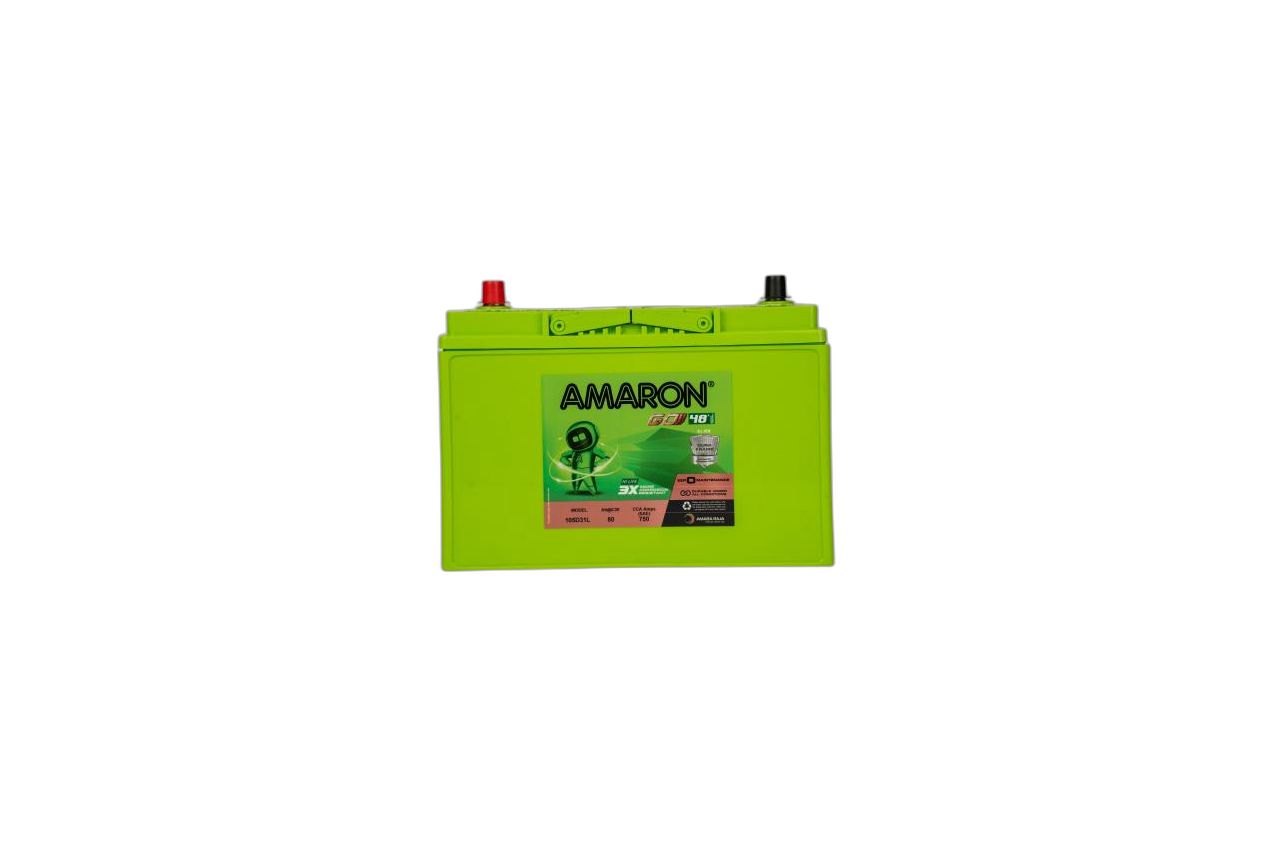 Amaron Battery - 80 Ah 48 Months (24 M Free + 24 M Pro-rata) AV848911