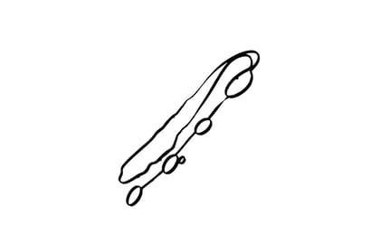 Maruti Suzuki Cylinder Head Cover Gasket AV154172