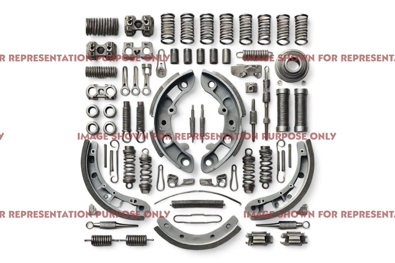 TVS Girling Rear Brake Shoe Set 29919869