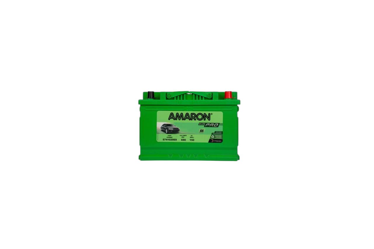 Amaron Battery - 74 Ah 66 Months (36 M Free + 30 M Pro-rata) AV136887